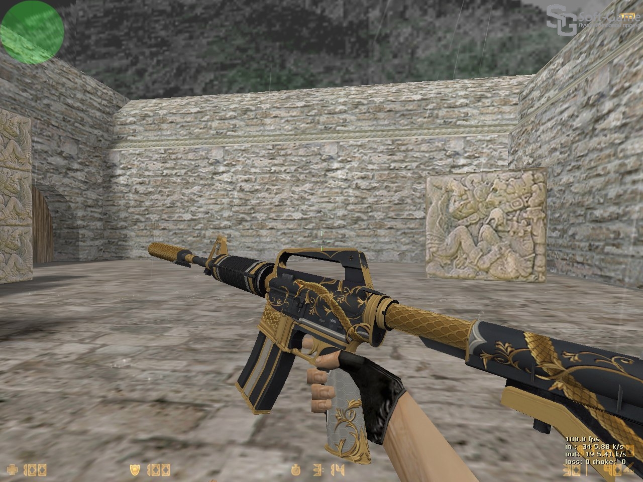 M4a1 s golden coil css фото 17
